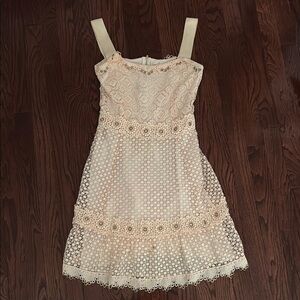 Maje Rosalie Light Pink Dress